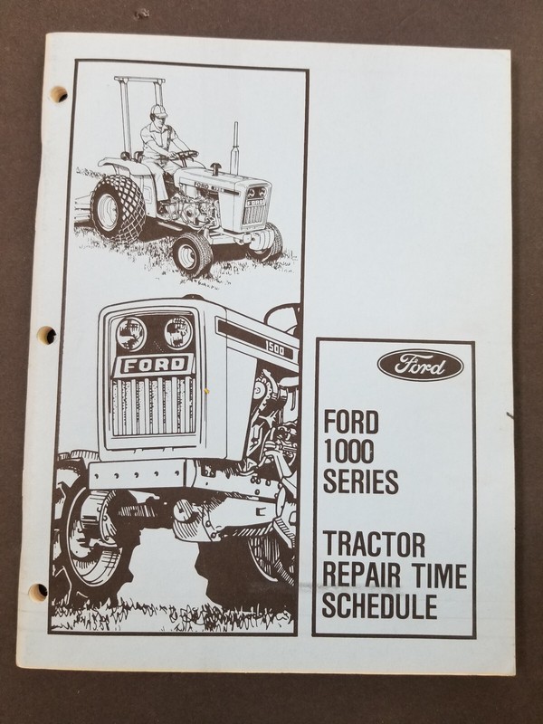 Ford – New Holland 10 Series Tractors Flat Rate Manual In Binder – 2810-2910+++