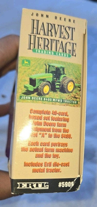 John Deere Model D Tractor Harvest Heritage Trading Cards Ertl ~ Series 2 gallery