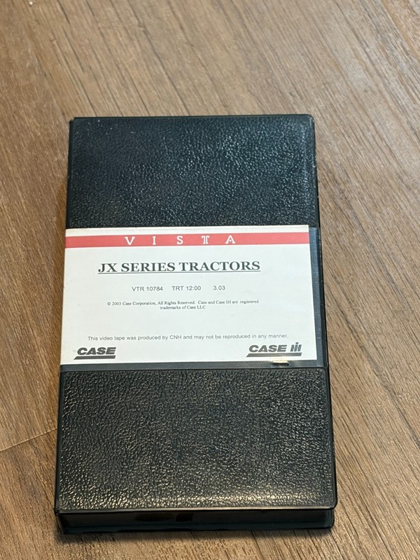 Case IH JX Series Tractors VHS 2003