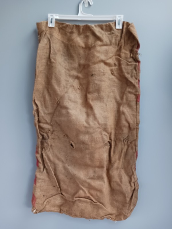 Vintage WAYNE Pig and Sow Meal Burlap Sack 100 Pound Bag Allied Mills Chicago gallery