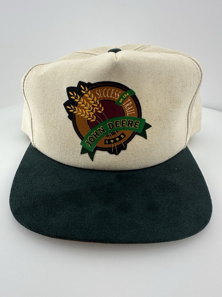 Vintage John Deere 1995 Success on the Trail K-Products Hat USA NWOT