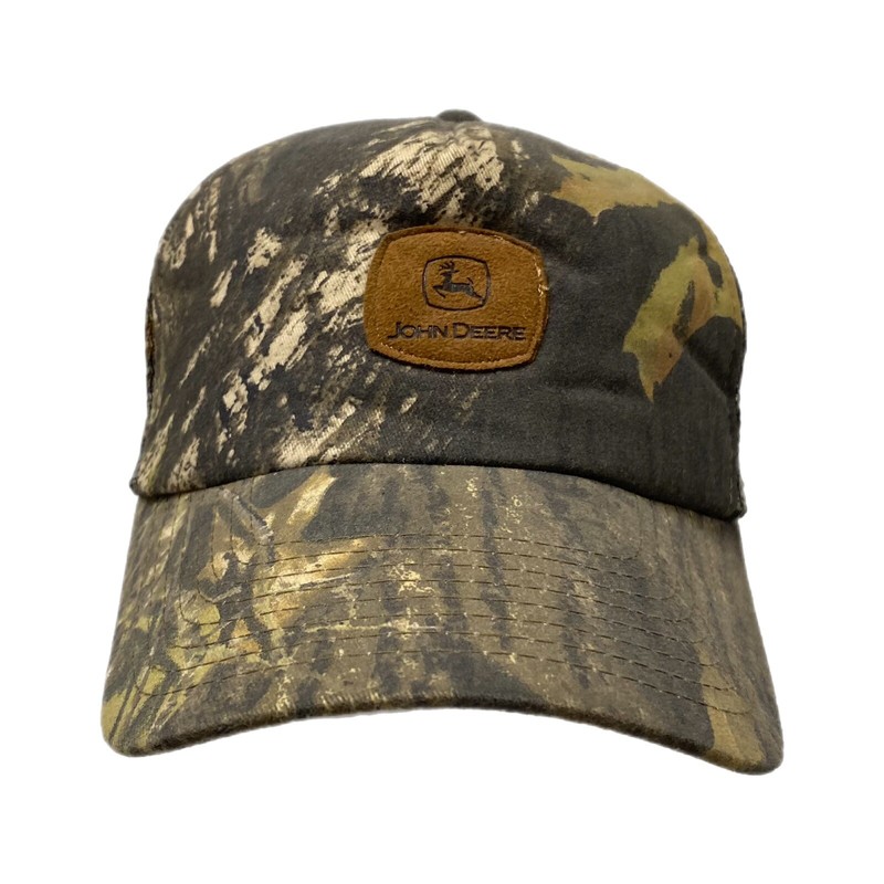 John Deere (Patch) Cap Hat Camouflage Adjustable Mesh Back Snapback
