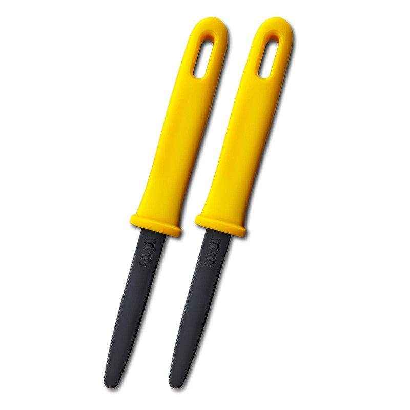 CANARY Corrugated Cardboard Cutter 7.5″ Safety Box Opener Made in Japan (2-Pack)