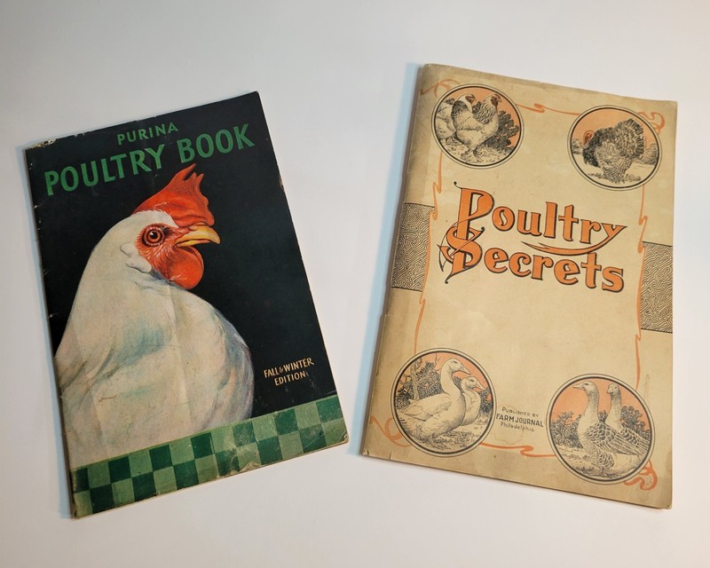 2 Poultry Pamphlets “Purina Poultry Book” & “Poultry Secrets”