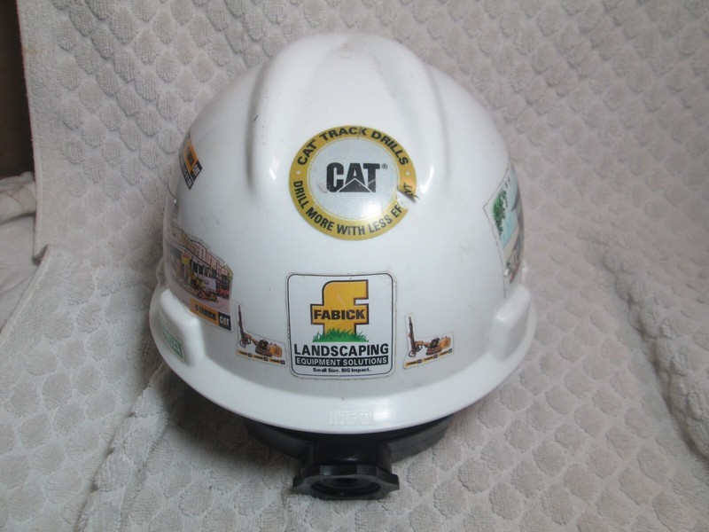 V-Gard CAT Caterpillar Logo Fabick 2012 Hard Hat Cap Size Medium nr gallery