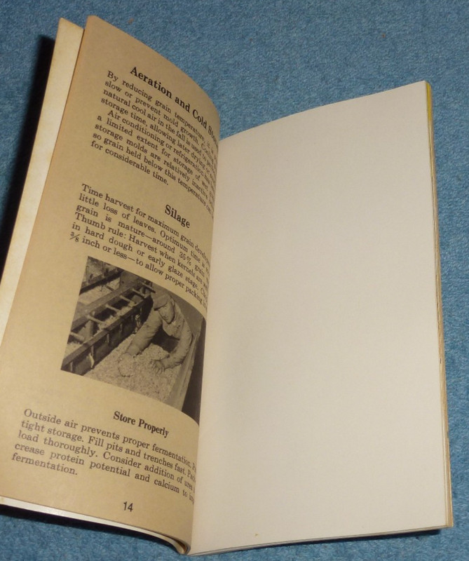 Vintage DeKalb Harvest Guide Pocket Notebook Farm Advertising Corn Seed Sorghum gallery