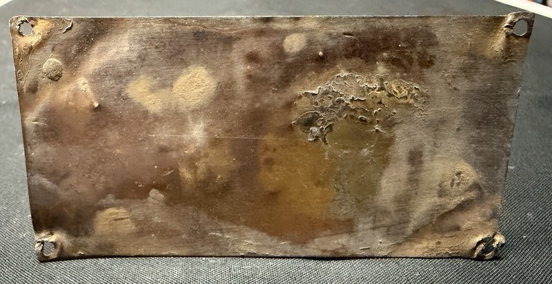 Early Brass Twin City Tractor Name Plate Minneapolis Steel & Machinery Co gallery