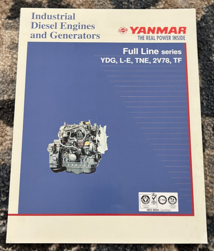 Yanmar Industrial Diesel Engines & Generators Brochure AMIL25