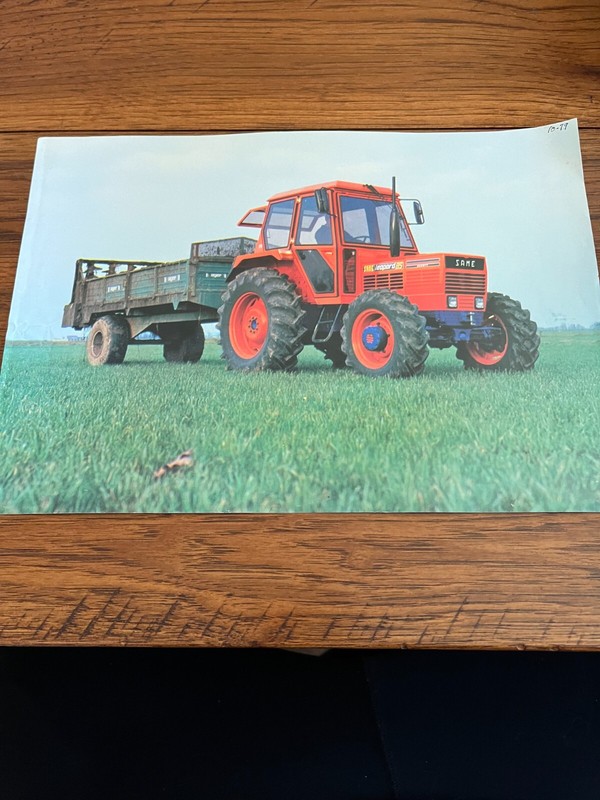 Same Leopard 85 Tractor Brochure AMIL22