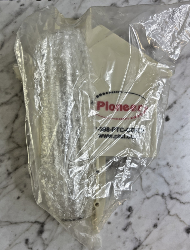 Vintage Pioneer Coop Brand Advertising Rain Gauge