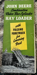 John Deere Combination Raker Cylinder Loaders For 1941 Brochure AMIL26