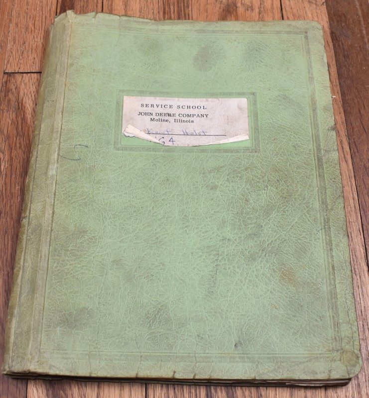 RARE Vintage 1964 John Deere Company Moline IL Service School Manual Book FULL