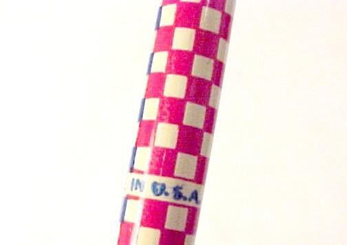 Purina Chows for Livestock and Poultry Lead Pencil Red Blue Checkered Vintage gallery
