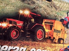 Rare Large 4’x9.5’ Vintage 2001 VERMEER AG Cloth Banner Sign Tractors Farming