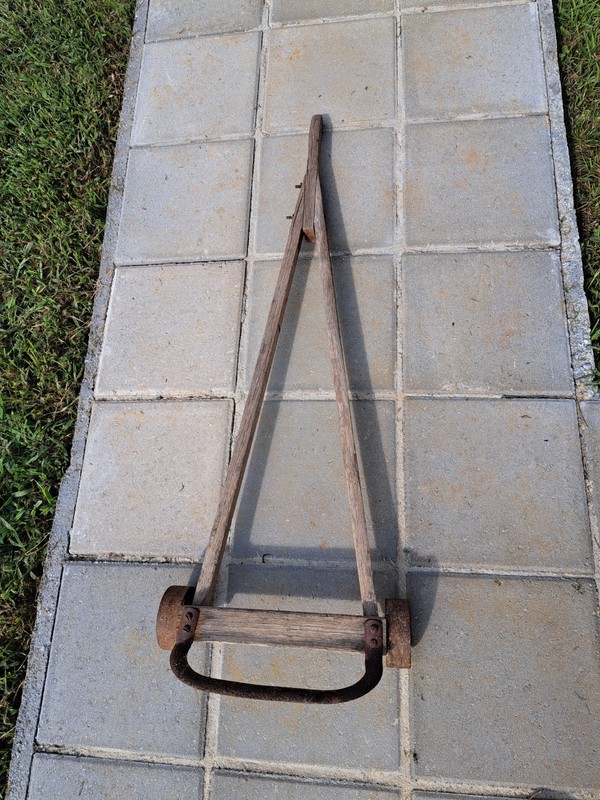 Antique Feed Store Grain Sack Dolly Hand Truck