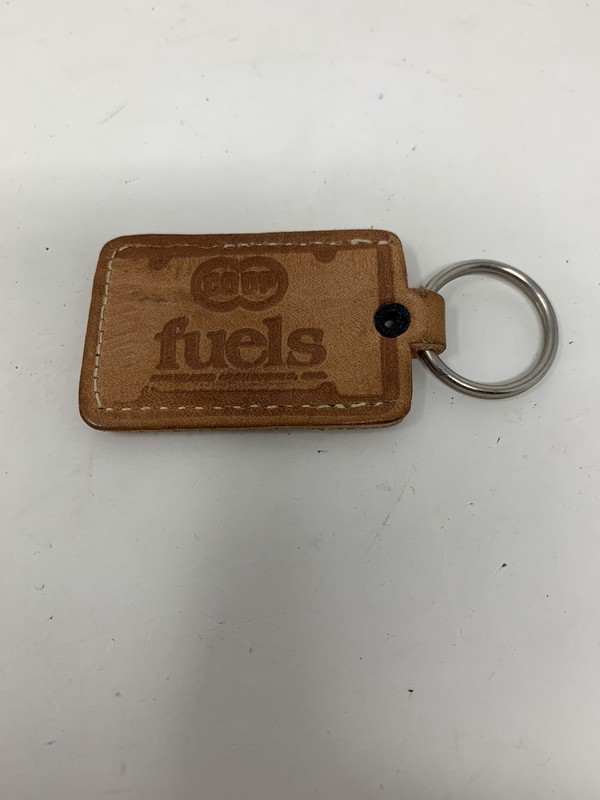 Vintage Coop Cooperative Fuels Advertising Keychain Retro Vintage-double Circle