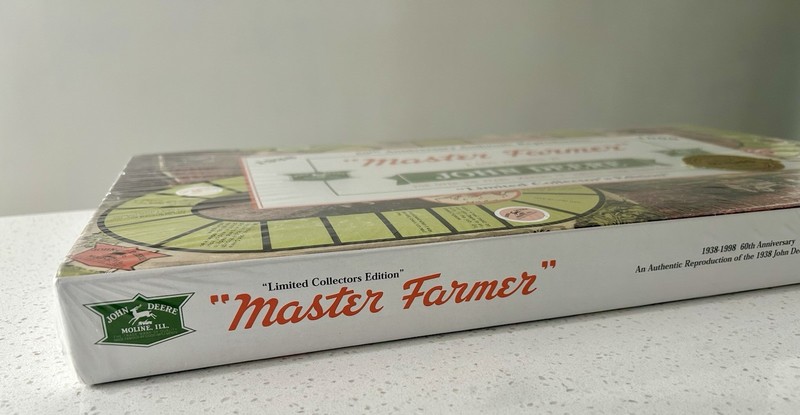 Vintage John Deere Board Game NEW “Master Farmer” 60th Anniversary Limited 1998 gallery