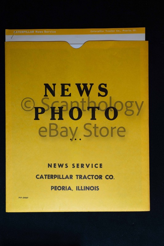 Vintage 1950s Caterpillar Photos & News Release - Vinegaroon Oil Drilling Barge gallery