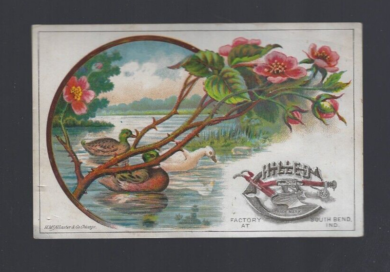 Late 1800’s or Early 1900’s Oliver Chilled Plow Company Ad – Nice Litho Graphics