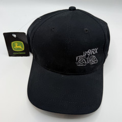 John Deere-9RX 830 Tractor-Black Adjustable Baseball Hat/Cap-NWT