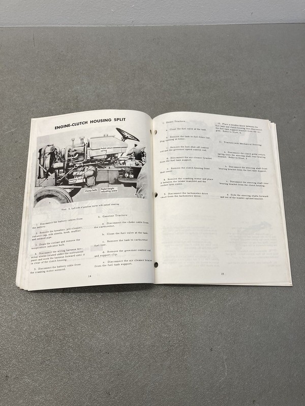 Vintage Original Dresser GSS-1359 Power Train 424 Series Tractors Manual gallery