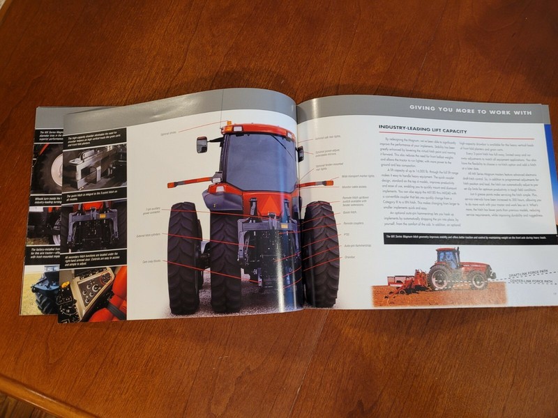 Case IH MX Magnum Series Tractor Sales Brochure # AE259090 year 2000 145-235 HP gallery