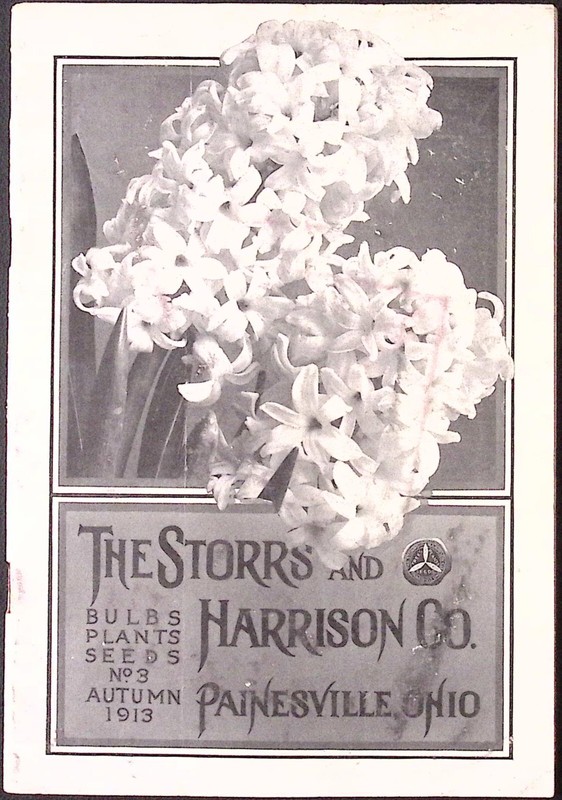 1913 The Storrs and Harrison Co Plants Seeds Bulbs Autumn Seed Catalog