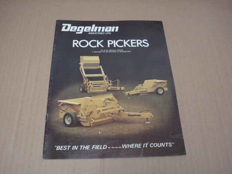 Degelman Rock Pickers Brochure