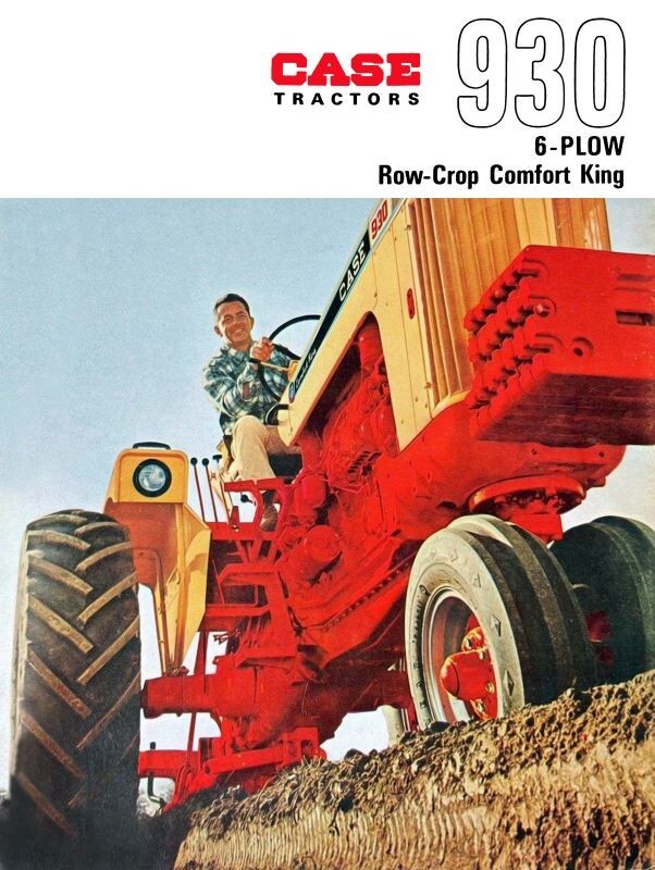Case Model 930 Row Crop Comfort King Tractor NEW Metal Sign: 12×16″ Ships Free