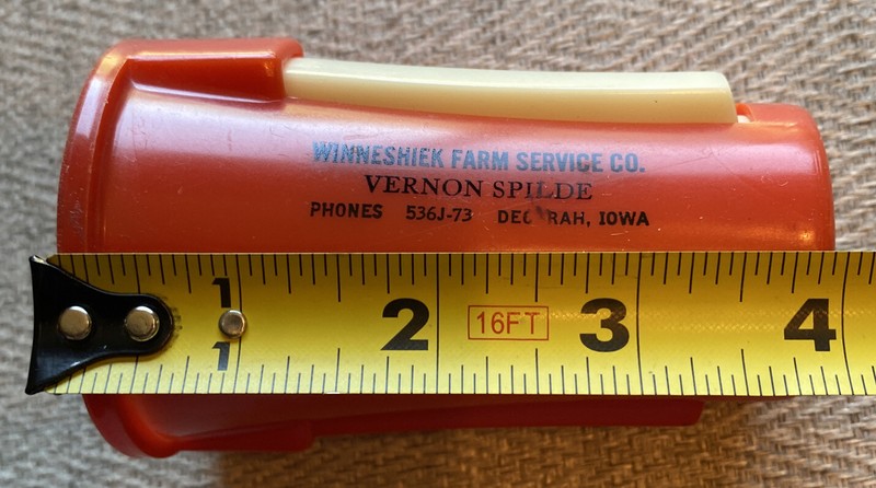 Decorah Iowa WINNESHIEK FARM VERNON SPILDE Advertising Salt Pepper Shaker Agri gallery