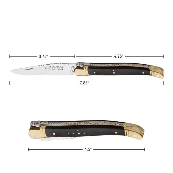 Kings County Tools Laguiole Le Fidele Pocket Knife For Men And Women - 7.9 gallery