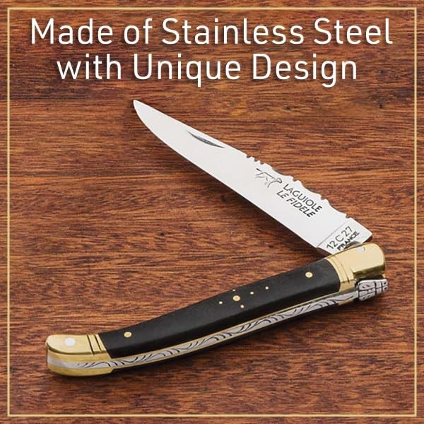 Kings County Tools Laguiole Le Fidele Pocket Knife For Men And Women - 7.9 gallery
