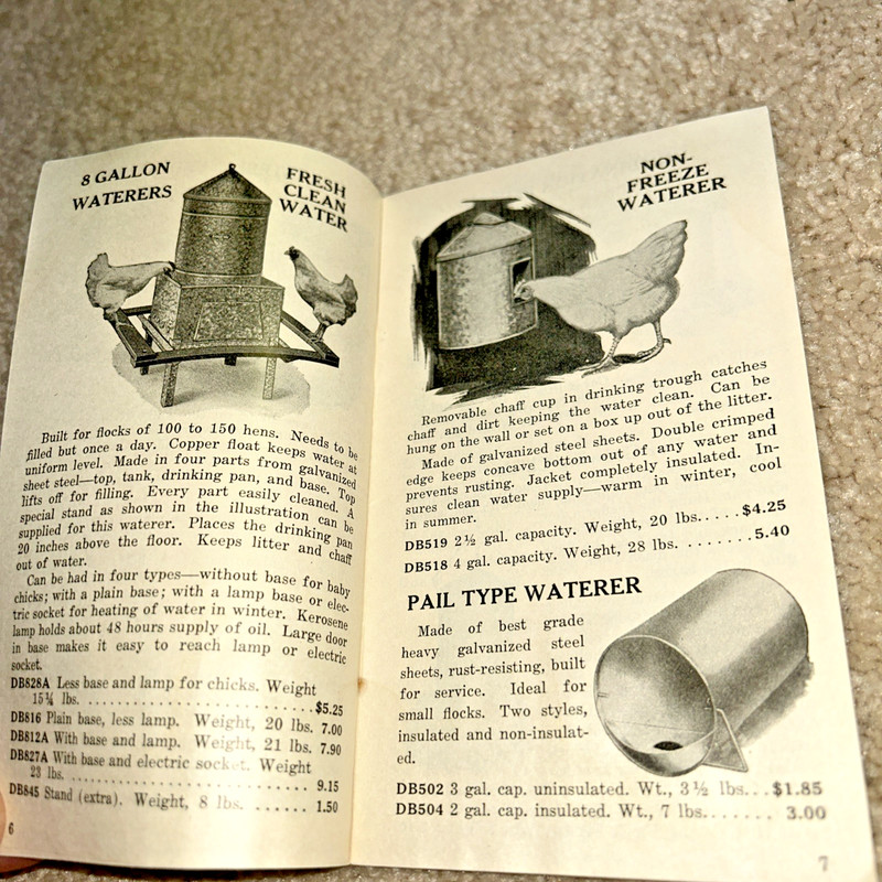 1930s DREW PRACTICAL POULTRY SUPPLIES Brochure