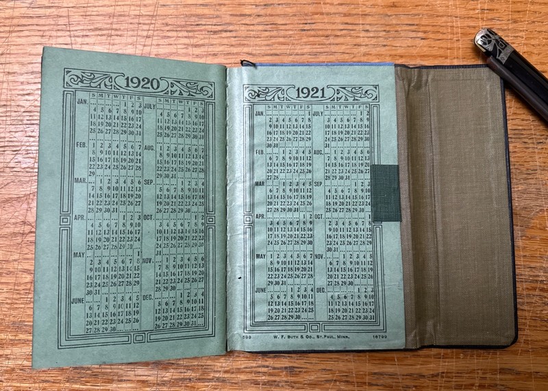 1920 Thuet Bros Live Stock Commission Notebook Complete St Paul Minnesota EUC gallery