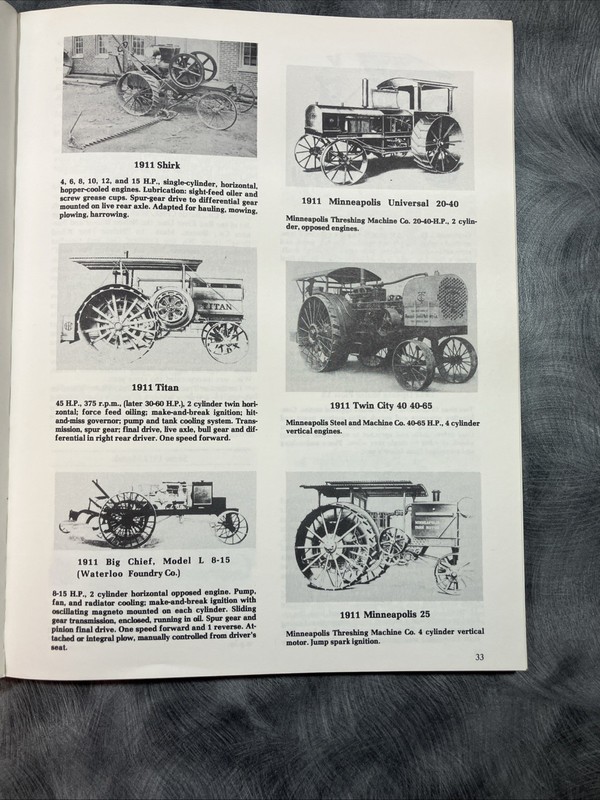 Vintage R.B. Gray 1855-1950 The Agricultural Tractor Book Mint! 1975 Revision gallery