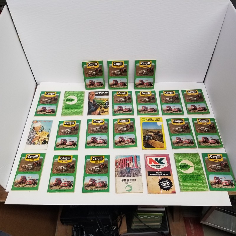 Vintage Farming Seed Booklet Lot of 24, Cargill, NK, PAG, LOOK