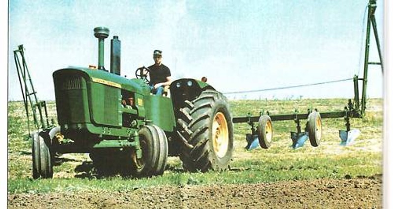 John Deere Model 5020 tractor -GREEN magazine – Scale miniature Model A Tractor