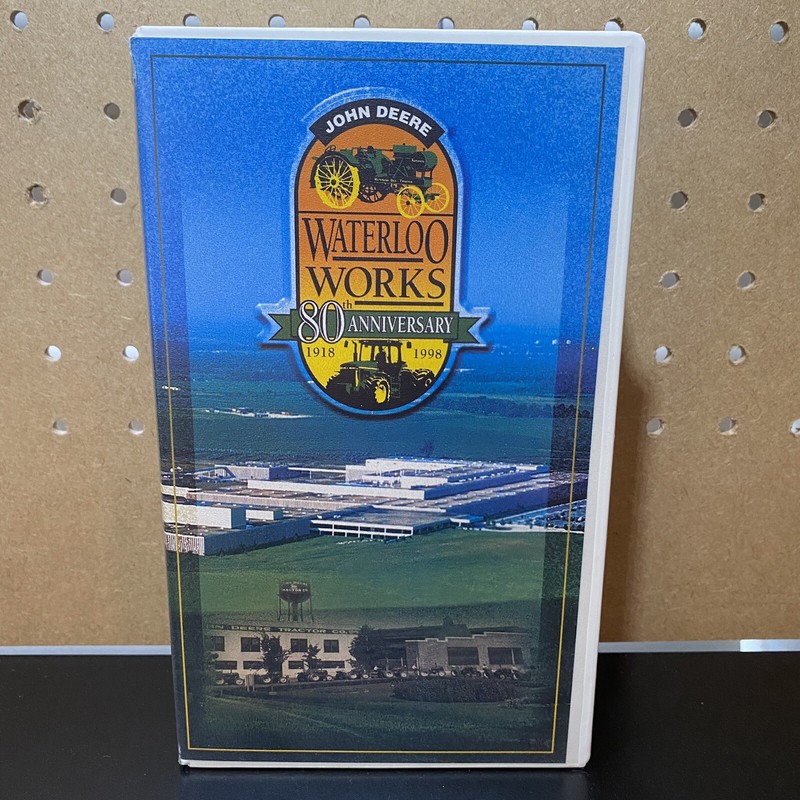 JOHN DEERE VHS TAPE “The History Of John Deere In Waterloo—1918-1998”