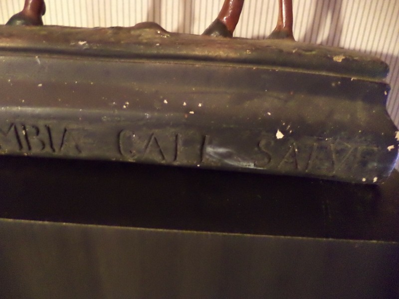 1910 HORSE store display sign COLUMBIA HEALING POWDER SALVE western blacksmith gallery