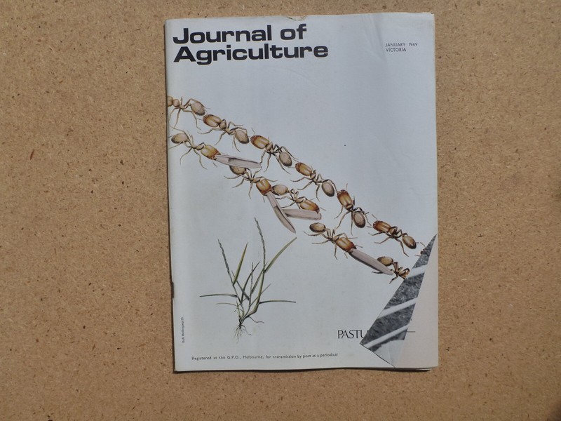 JOURNAL OF AGRICULTURE VICTORIA PUBLICATION- JANUARY 1969