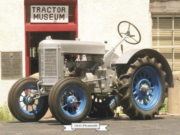 1935 Plymouth Tractor NEW METAL SIGN: 9×12″ & Free Shipping