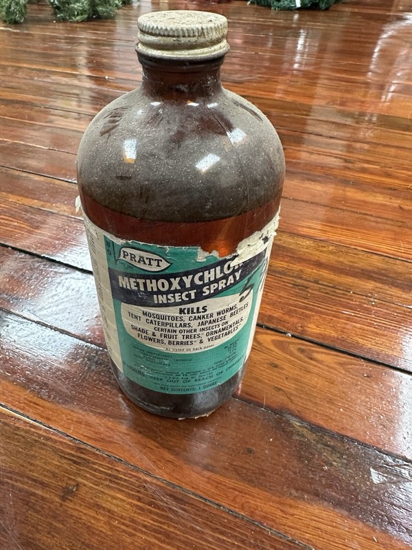 Vintage Agriculture Stauffer Chemical Captan-Methoxychlor 25 Seed Insect Spray