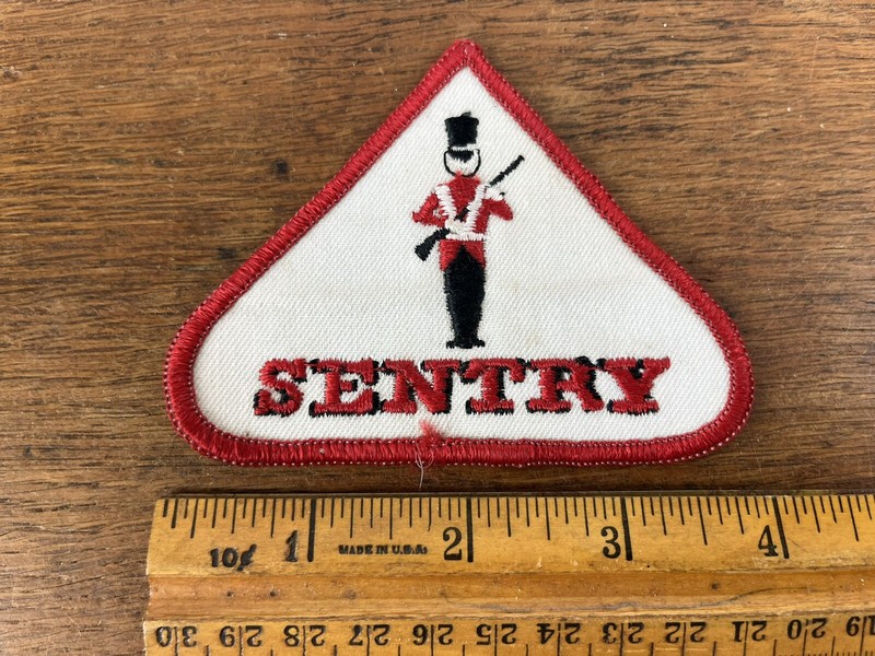 Vintage Sentry Embroidered Sew on Patch gallery