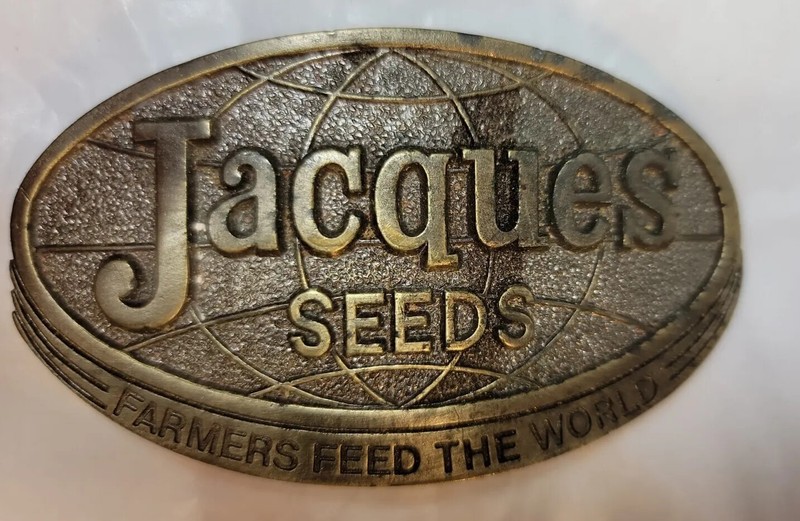 Vintage Limited Edition 1977 Jacques Seeds Belt Buckle Made In The USA