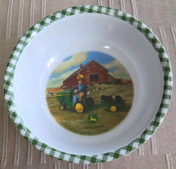 John Deere Vintage Melamine Bowl Everyday Gibson