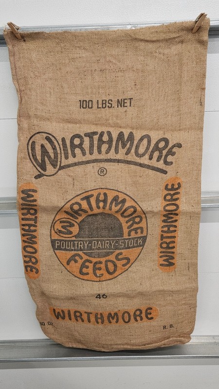 Wirthmore ® Poultry Dairy Stock Burlap Gunny Sack Feed Bag
