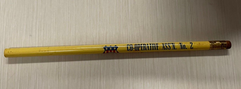 Vintage MFA Co-Operative Ass’n No 2 Pencil Poultry Livestock Washington MO