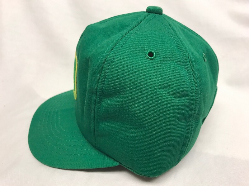 Vintage Toddler Baby John Deere Hat Farmer SnapBack 100% Cotton Green K-Products gallery