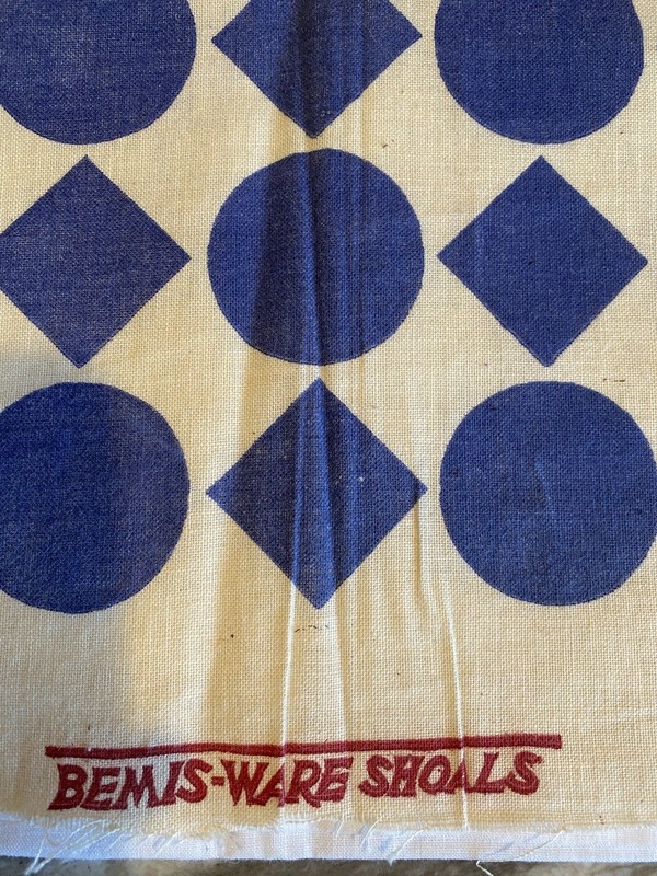 Antique 1920s 30s Prototype Duplex Growing Grains Bag Southern Milling Augusta gallery