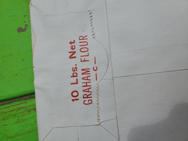 Vintage 10 Lb. Red Wing Special Graham Flour Bag/sack,Red Wing MN FREE SHIPPING gallery